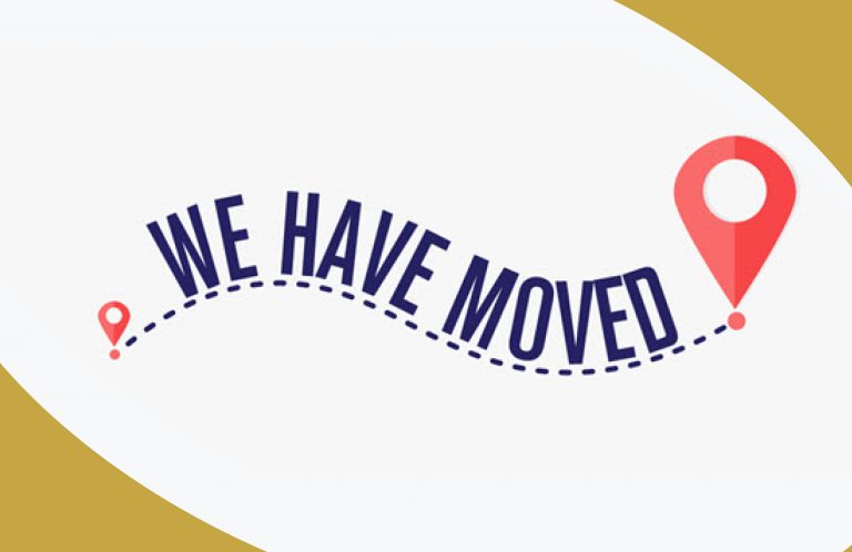 we have moved